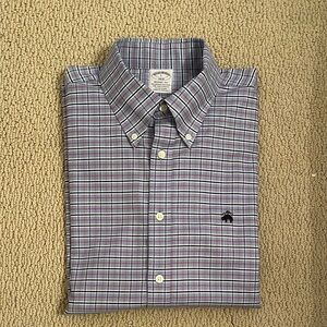 Brooks Brothers Plaid Button-Down Shirt - Regent Fit